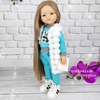 Кукла Маника «Sport Style» в голубом, арт. RD00092, 32 см - 2