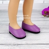 Туфли фиолетовые, для кукол 32 см - 2
