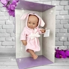 Кукла Бэби в розовом банном халате,  арт. 5118, 32 см - 1
