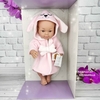 Кукла Бэби в розовом банном халате,  арт. 5118, 32 см - 6