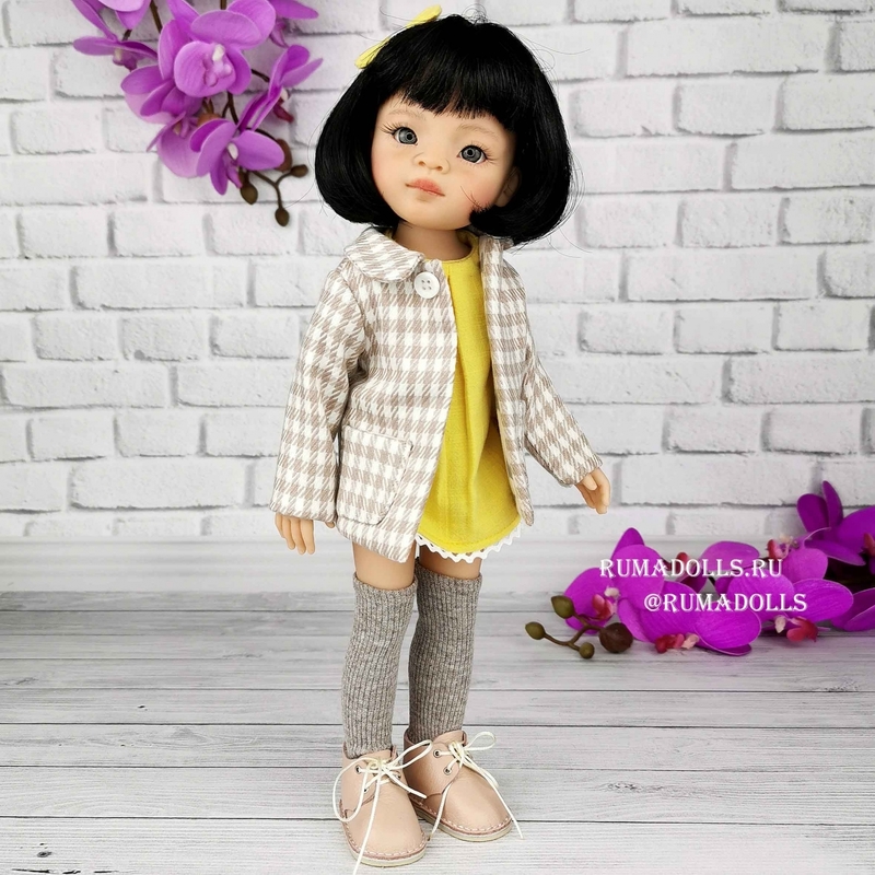 ООАК кукла Амелия RD07032, 32 см