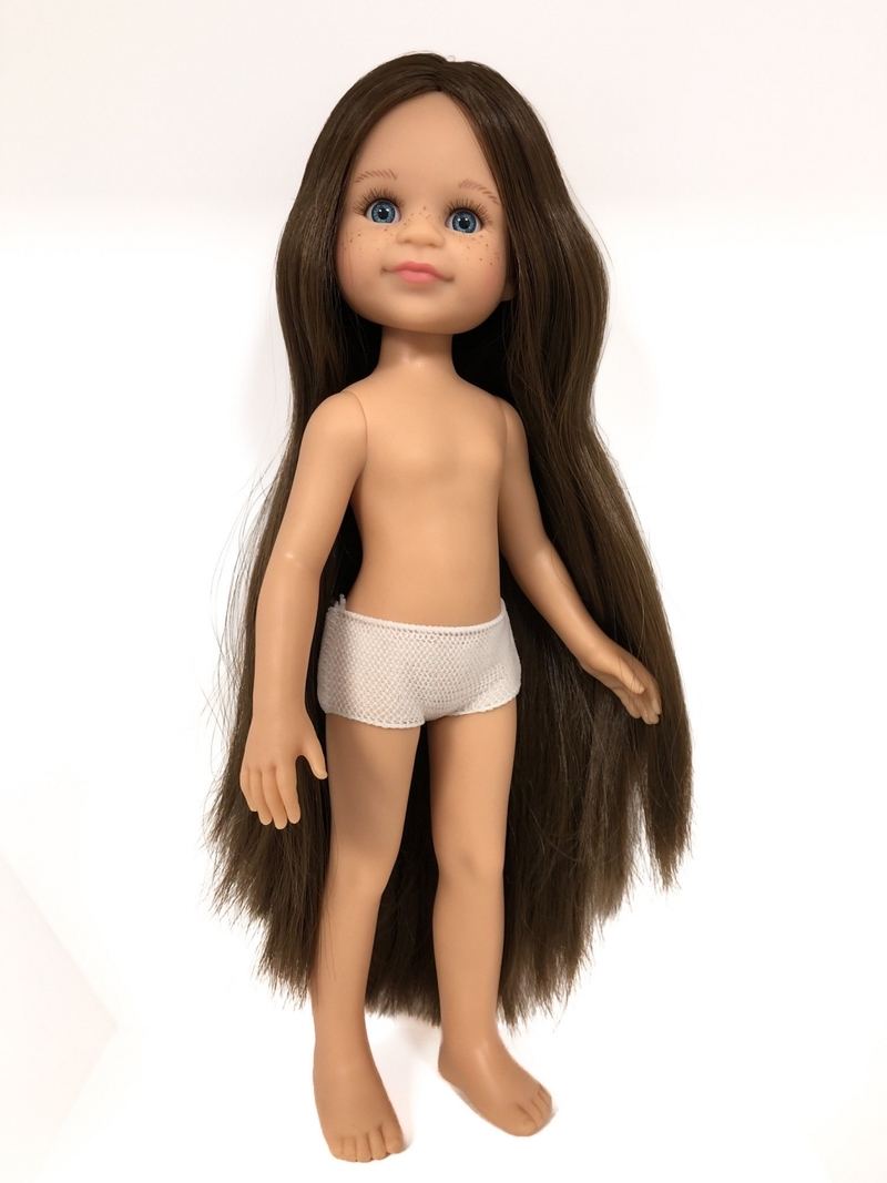 Кукла Клео с удлиненными волосами без одежды, арт.14831, 32 см