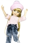 Кукла Сара в берете, арт.2010, 37 см