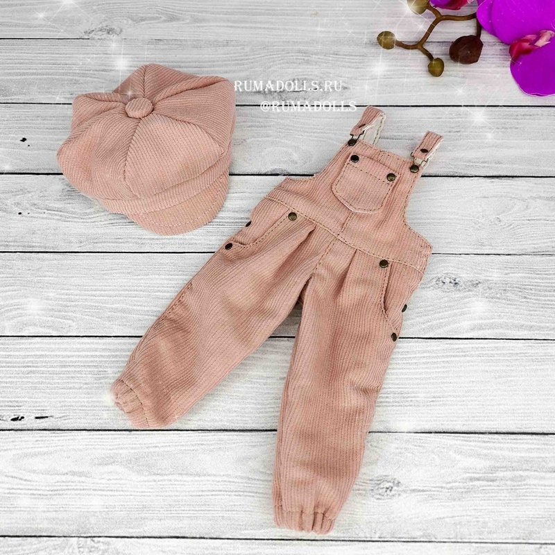 Комплект одежды «Вельвет» RD01185 Пыльно-розовый - 15