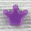 Заколка «Корона» лакированная RD04102 Фиолетовая - 8